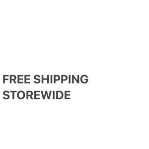 Free Shipping Storewide Offer